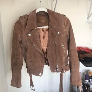 Blank NYC Suede Motto Jacket